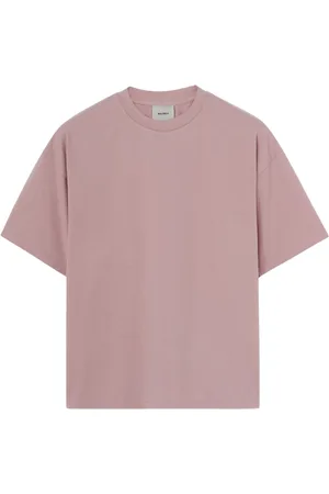 Halfboy Top, Dame, Lilla, M, Bomuld, Bleg Mauve Oversized T-shirt