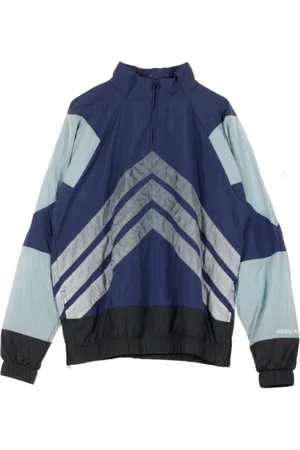 adidas Jakke, Herre, Blå, L, Uld, Letvægts Track Jakke
