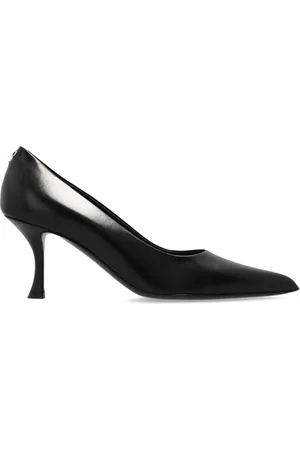 Salvatore Ferragamo Sko, Dame, Sort, 35 1/2 EU, Læder, Heeled Sko Elydea