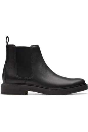 Clarks Sko, Herre, Sort, 41 EU, Læder, Clarkdale Easy Ankelstøvle