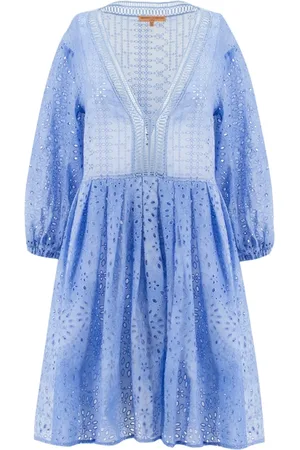 ERMANNO SCERVINO Kjole, Dame, Blå, 2XS, Kort Kjole