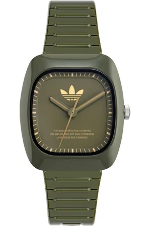 adidas Tilbehør, Dame, Grøn, ONE SIZE, Retro Wave Two Grønt Ur
