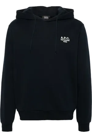 A.P.C. Sweathshirts & Hoodies, Herre, Blå, XL, Bomuld, Sweater