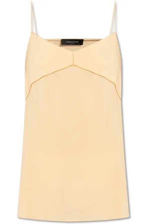 Fabiana Filippi Top, Dame, , 2XS, Uld, Embellished Tank Top