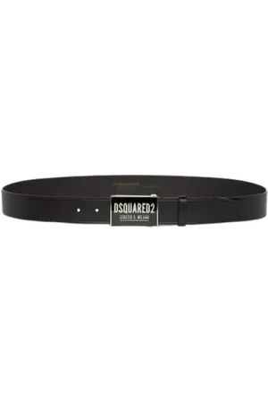 Dsquared2 Tilbehør, Herre, Sort, 100 CM, Læder, Bælte