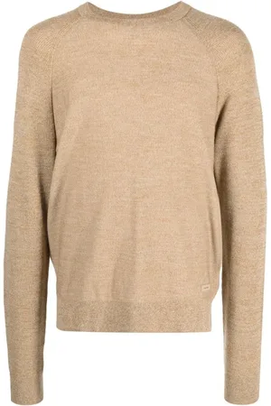 Calvin Klein Strik, Herre, , L, Uld, Uld Mouline Sweater