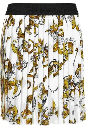 VERSACE Nederdel, Dame, Flerfarvet, 2XS, Nederdele Hvid