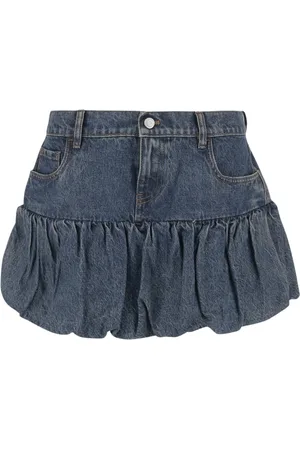 COPERNI Nederdel, Dame, Blå, M, Denim, Denim Mini Nederdel