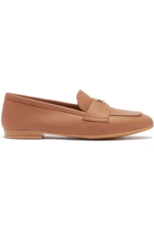 Casadei Sko, Dame, Brun, 35 EU, Læder, Sadel-farvet Loafer