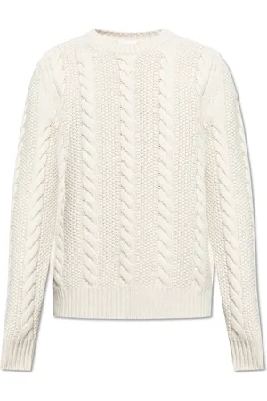 Moncler Strik, Herre, , XL, Uld, Uldsweater med dekorativt strik