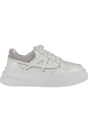 Ash Sko, Dame, Hvid, 39 EU, Læder, Hvide Læder Sneakers Icone