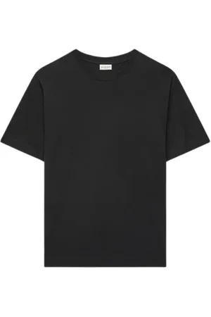 DRIES VAN NOTEN Top, Dame, Sort, XL, Bomuld, Basic Sort T-shirt