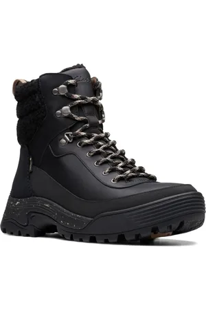 Clarks Sko, Dame, Sort, 36 EU, Læder, ATLHikeTop GTX