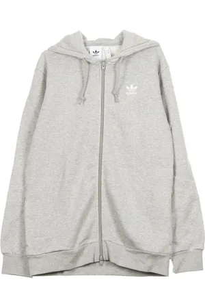 adidas Sweathshirts & Hoodies, Herre, Grå, XL, Bomuld, Hættetrøje