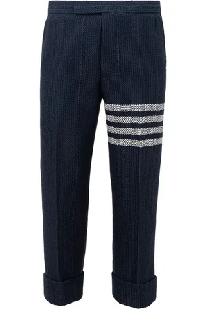 Thom Browne Bukser, Herre, Blå, M, Akryl Bukser