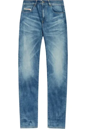 Diesel Jeans, Herre, Blå, W31, Bomuld, Slim-fit Jeans