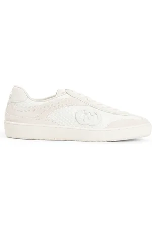 Gucci Sko, Dame, , 37 1/2 EU, Uld, Hvide Sneakers Stilfulde Behagelige Sko