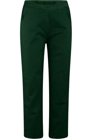 Bomboogie Bukser, Dame, Grøn, 2XS, Bomuld, Chinos