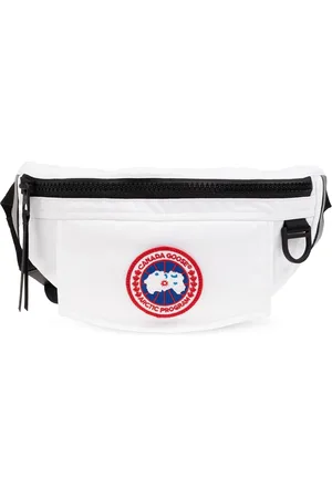Canada Goose Taske, Herre, Hvid, ONE SIZE, Logo Bæltetaske