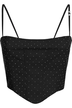 Chiara Ferragni Top, Dame, Sort, 2XS, Sleeveless Top