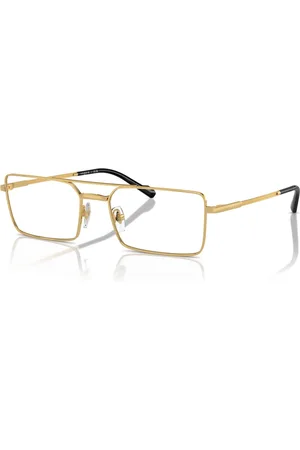 vogue Tilbehør, unisex, Gul, 55 MM, Uld, Guld Briller Rammer