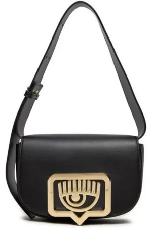 Chiara Ferragni Taske, Dame, Sort, ONE SIZE, Uld, Skuldertaske
