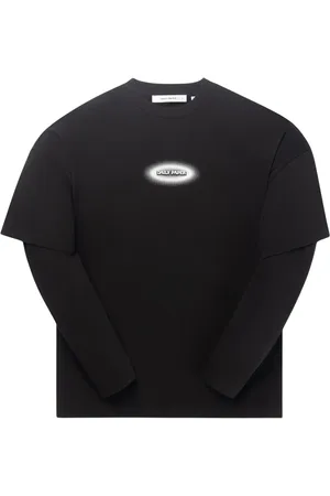 Daily paper Top, Herre, Sort, XS, Lagdelt T-shirt