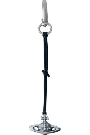 Vivienne Westwood Tilbehør, Herre, Grå, ONE SIZE, Etisk Metal Orb Nøglering