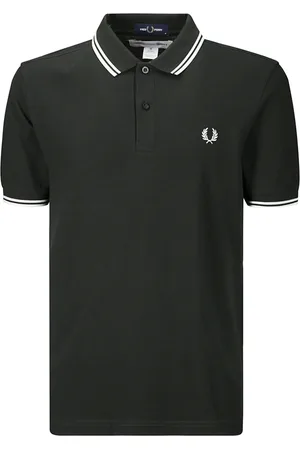 Comme des Garçons Top, Herre, Grøn, M, Strikket Poloskjorte