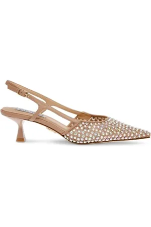 Steve Madden Sko, Dame, , 37 EU, flade sko med rhinsten mesh