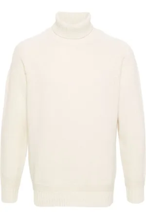 Ten Cate Strik, Herre, Hvid, XL, Uld, Turtleneck