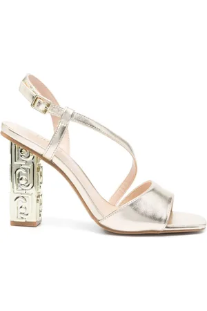 Liu Jo Sko, Dame, Gul, 39 EU, Uld, Guld Sandaler til Kvinder Ss25