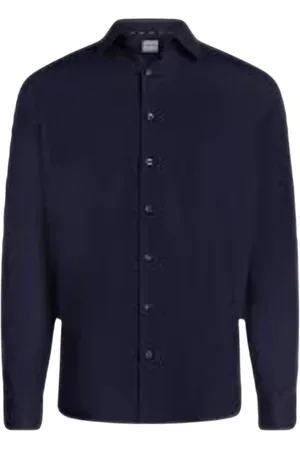 Calvin Klein Skjorte, Herre, Blå, 5XL, Bomuld, Shirt Collection