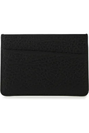 Maison Margiela Tilbehør, Herre, Sort, ONE SIZE, Uld, Stitch Detaljeret Kortholder