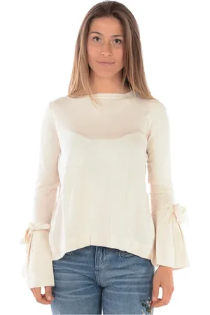 Liu Jo Strik, Dame, , L, Uld, Cozy Striktrøje Pullover