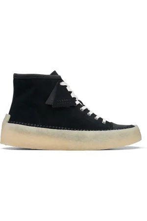 Clarks Sko, Herre, Sort, 41 EU, Uld, Caravan Mid Sneakers