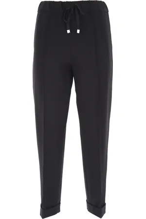 LIVIANA CONTI Bukser, Dame, Sort, L, Cropped sorte bukser