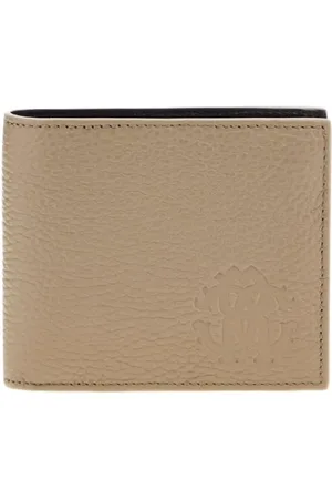 Roberto Cavalli Tilbehør, Herre, Brun, ONE SIZE, Læder, Minimalistisk Bifold Tegnebog