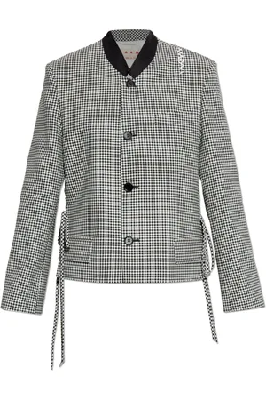 Marni Jakke, Dame, Sort, S, Uld, Blazer med vintage-effekt