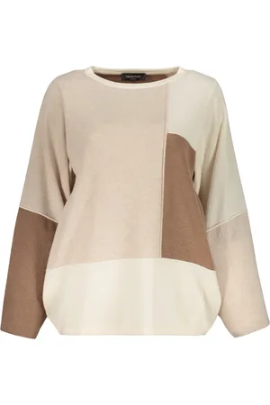 Fabiana Filippi Strik, Dame, , L, Uld, Luksus Uld Silke Kashmir Sweater