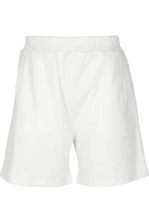 Dondup Shorts, Herre, Hvid, L, Bomuld, Casual Bermuda Sweatpants