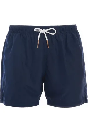 ELEVENTY Badetøj, Herre, Blå, M, Uld, Beach Shorts Ss23