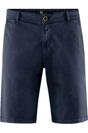 Bomboogie Shorts, Herre, Blå, W38, Cotton Gabardine Chino Bermuda Shorts