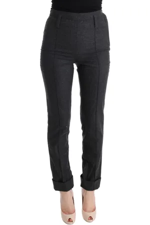 ERMANNO SCERVINO Bukser, Dame, Grå, S, Chic Grå Casual Skinny Bukser