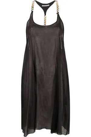 Stella McCartney Kjole, Dame, Sort, M, Bomuld, Kort Kjole