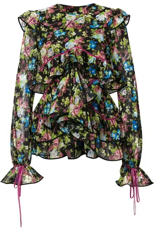Dsquared2 Bluser & Skjorter, Dame, Flerfarvet, S, Uld, Stilfuld TOP