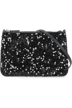 Coccinelle Taske, Dame, Sort, ONE SIZE, Uld, Crossbody Paillettes Pochette