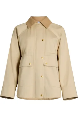 Patou Jakke, Dame, , S, Bomuld, Parka Hvid Frakke