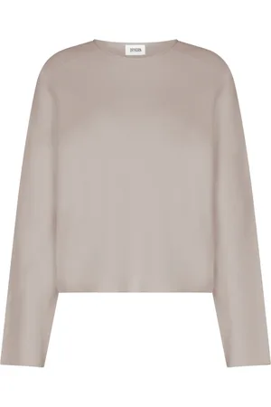 Drykorn Strik, Dame, , S, Ægformet Pullover med Rullet Halsudskæring