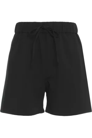 Gender Shorts, Dame, Sort, M, Nylon, Sort Nylon Snøre Bermuda Shorts